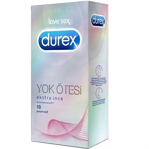 Durex Yok Ötesi Ekstra His Ekstra İnce 10'lu Prezervatif