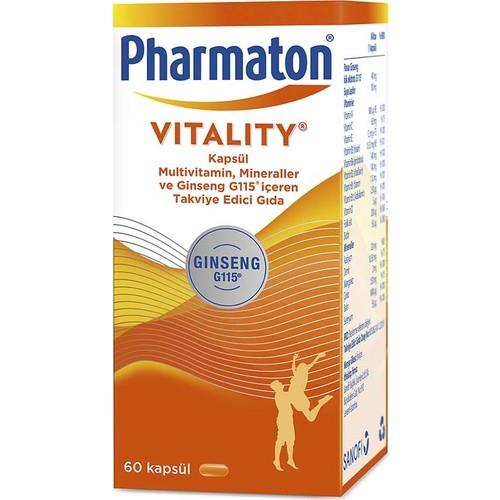 Pharmaton Vitality 60 Kapsül