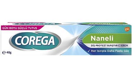 Corega Super Diş Protez Yapıştırıcı Krem 40 gr naneli