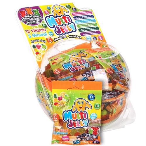 MultiJelly Multi Vitaminli Jelibon Ayıcıklar 20 gr