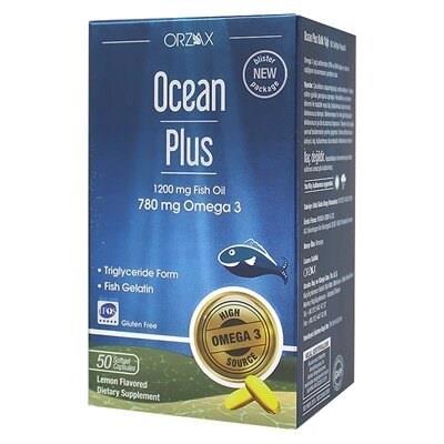 Ocean Plus 1200 mg 50 Kapsül Balık Yağı