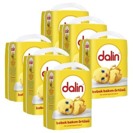 Dalin 6 Adet Alt Değiştirme Örtüsü