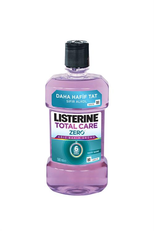 Listerine Total Care Zero Hafif Nane Alkolsüz Gargara