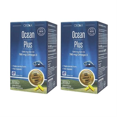 Ocean Plus Balık Yağı 1200 mg 50 Kapsül 2'li