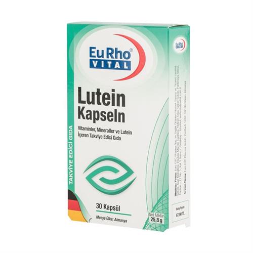 Eurho Vital Lutein 30 Kapsül