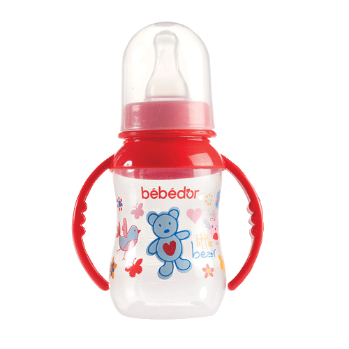 Bebedor 76302 Desenli Ergonomik Kulplu 125 ml Bibero