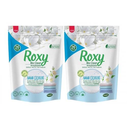 Dalan Roxy Bio Clean 1.6 kg Bahar Çiçekleri Sabun Tozu  x 2 Adet