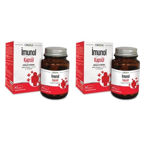 İmunol 2'li Paket 40 Kapsül