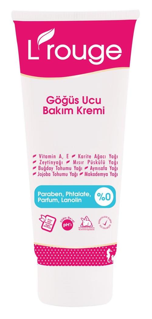 L'rouge Göğüs Ucu Bakım Kremi 30 ml
