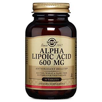 Solgar Alpha Lipoic Acid 600 mg 50 Tablet
