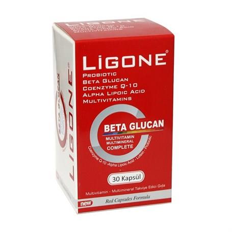 Ligone Beta-Glucan Probiotic Multivitamin 30 Kapsül