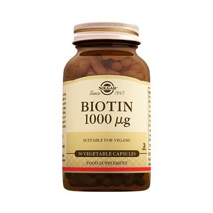 Solgar Biotin 1000 Mg 50 Kapsül