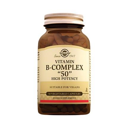 Solgar Vitamin B Complex 50 Mg 50 Kapsül