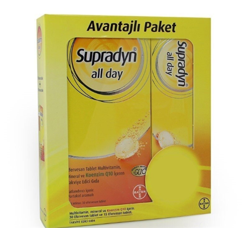Supradyn 30+15 Efervesan Combo Paket