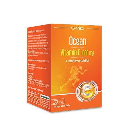 Ocean Vitamin C 1000 mg 30 Tablet