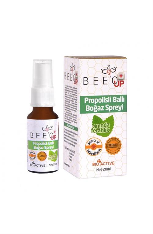 Bee'o Up Propolisli Ballı 20 ml Boğaz Spreyi