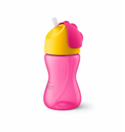 Philips Avent SCF798/02 300 ml Damlatmaz Pipetli Pembe Bardak
