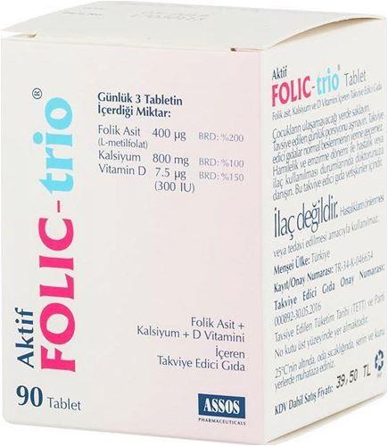 Folic trio 90 Tablet