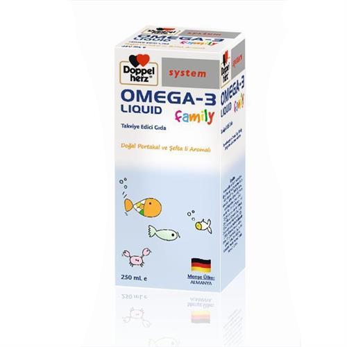 Doppelherz Omega 3 Liquid Family 250 ml