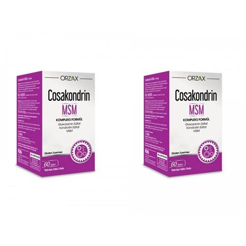 Cosakondrin MSM 60 Tablet X 2 Adet