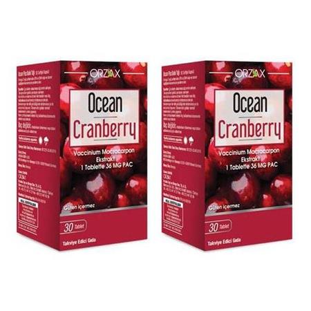 Ocean Cranberry 30 Tablet x2 (1Alana1Bedava)