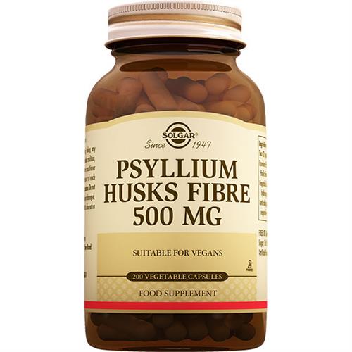 Solgar Psyllium Husks Fibre 500 mg 200 Kapsül