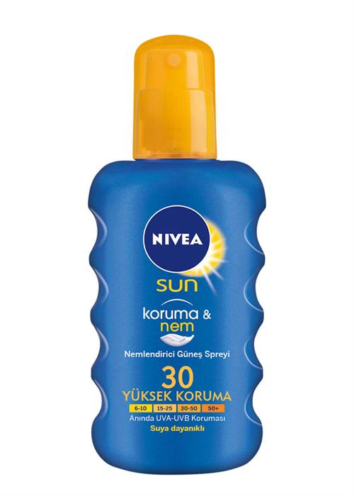 Nivea Sun Koruma & Nem Nemlendirici Spf 30 200 ml Güneş Spreyi