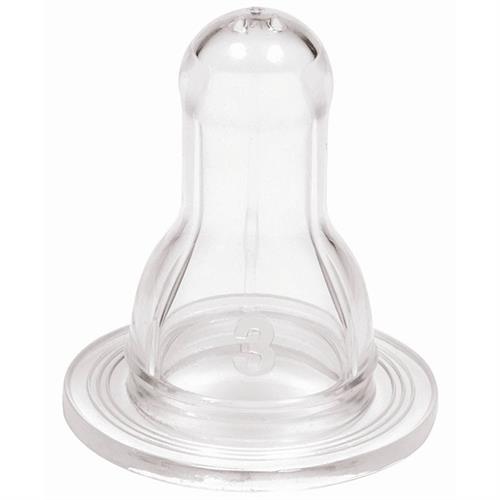 Wee Baby 822 No:3 18 Ay+ Yoğun Akış Silikon Biberon Emziği
