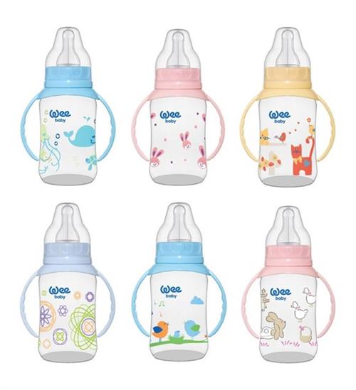 Wee Baby 744 Kulplu PP 150 ml Biberon 6-18 Ay