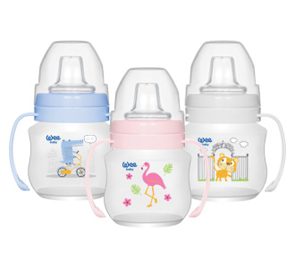 Wee Baby Akıtmaz Kulplu 125 ml Bardak 6+Ay