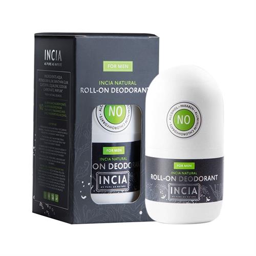 Incia For Men Doğal Erkekler İçin 50 ml Deo Roll-On