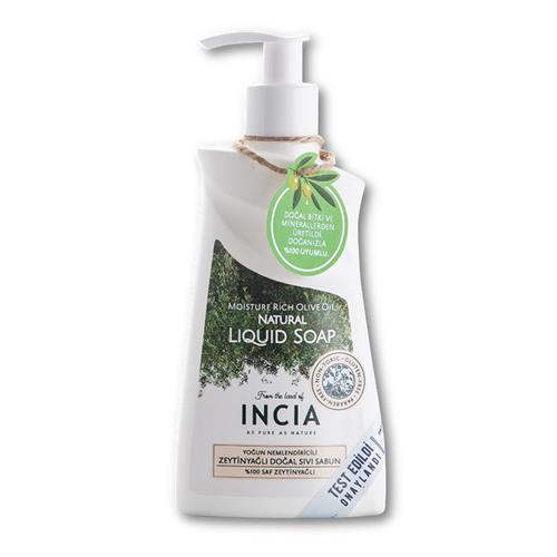 INCIA Yoğun Nemlendiricili Zeytinyağlı Sıvı Sabun 250 ml