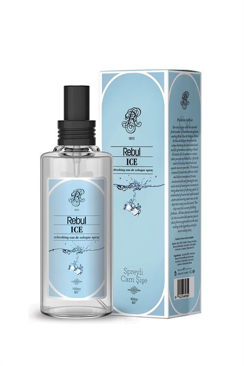 Rebul Ice Buz Ferahlığı 100 ml Sprey Kolonya