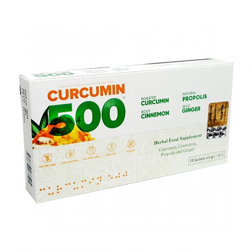 Curcumin 500 Herbal Food Altın Yoğurt Kürü 10 Şase x 6 gr