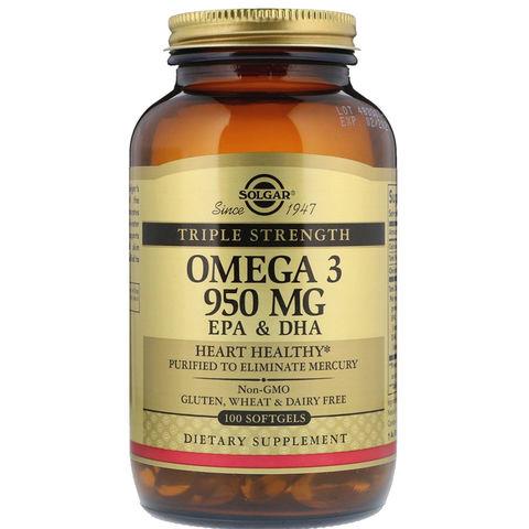 Solgar Omega-3 950mg EPA&DHA 100 Yumuşak Kapsül