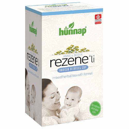 Hünnap Rezeneli 30'lu Süzen Poşet Emziren Anne Çayı