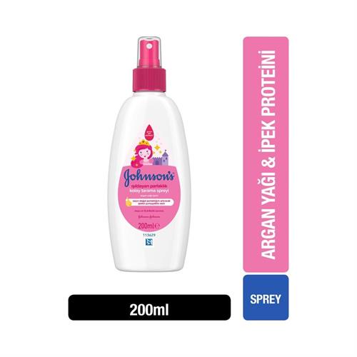 Johnson's Baby Işıldayan Parlaklık 200 ml Kolay Tarama Spreyi