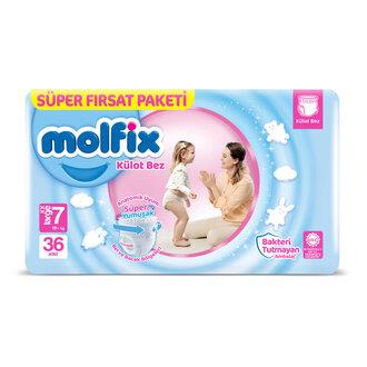 Molfix 7 Numara XX Large 36'lı Süper Fırsat Paketi Külot Bez
