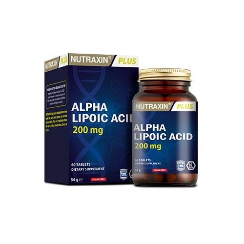 Nutraxin Alpha Lipoic Acid 200 mg 60 Tablet Antioksidan