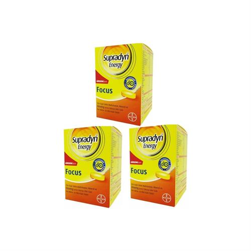 Supradyn Energy Focus 30 Tablet X 3 Kutu