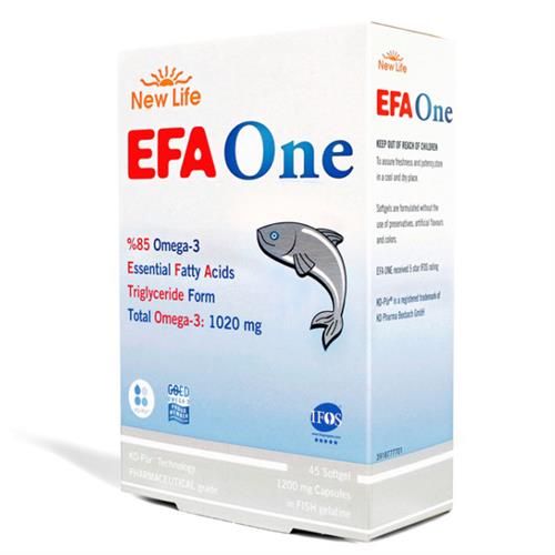 New Life EFA One Omega 3 Balık Yağı 45 Kapsül