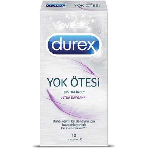 Durex Yok Ötesi Ultra Kaygan Ekstra İnce 10'lu Prezervatif