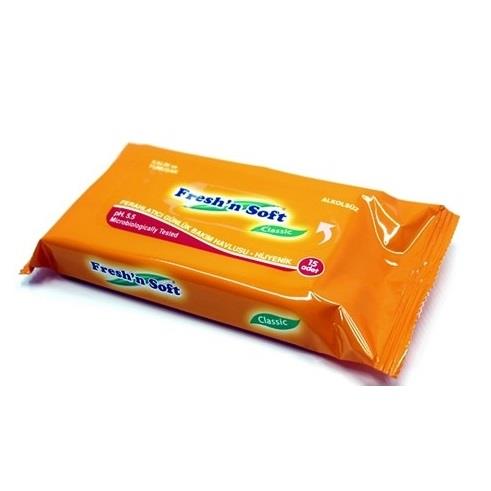 Fresh'n Soft Islak Mendil 15 adet