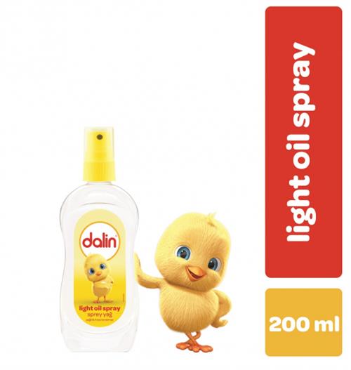 Dalin Light Oil Sprey 200 ml Bebek Yağı
