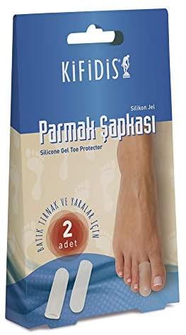 Kifidis Silikon Parmak Şapkası Silikon Jel Parmak Koruyucu