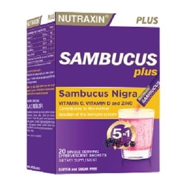 Nutraxin Sambucus Nigra 20 Efervesan