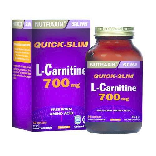 Nutraxin Ouick-Slim L-Carnitine 60 Kapsül