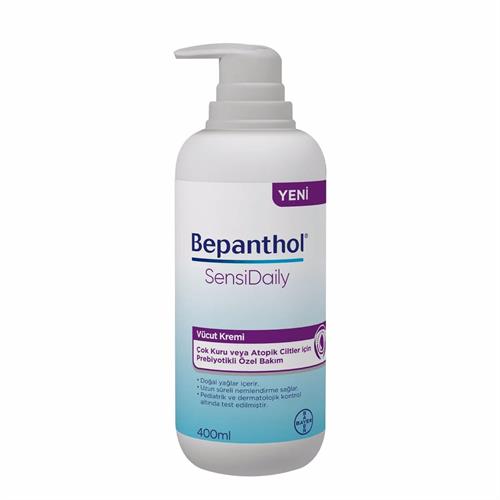 Bepanthol SensiDaily Pompalı 400 ml Vücut Kremi