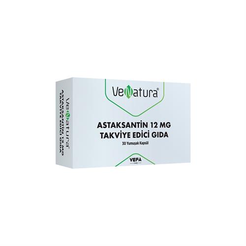 Venatura Astaksantin 12 Mg 30 Kapsül