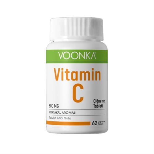 Voonka Vitamin C Çiğneme 62 Tablet